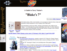 Tablet Screenshot of blakes7-guide.com